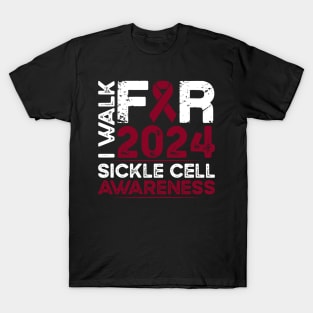 Sickle Cell Awareness 2024 Walk T-Shirt